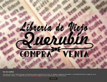 Tablet Screenshot of libreriaquerubin.com